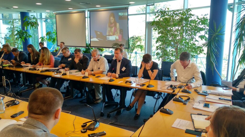 Coordinating meeting with donors and international financial institutions in the World Bank premises
